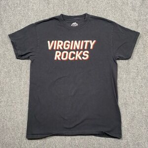Danny Duncan Virginity Rocks Graphic T Shirt Mens Size Medium Black Cotton